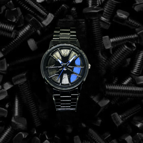 BUGGATI with BLUE brakes calibrators | Gyro Watch